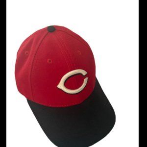 Cincinnati Reds New Era 59Fifty Red & Black fitted hat Sz 6 7/8
